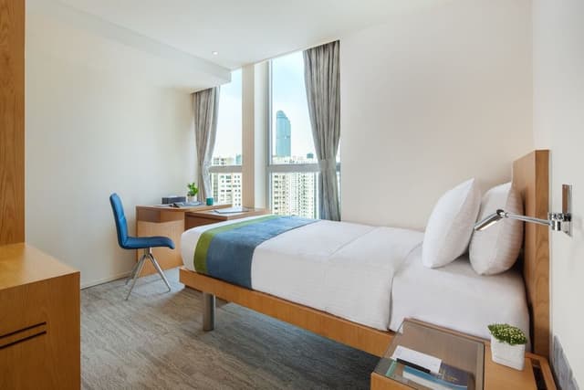 Basic Single Room, 1 Twin Bed, City View (One registered guest must be female)