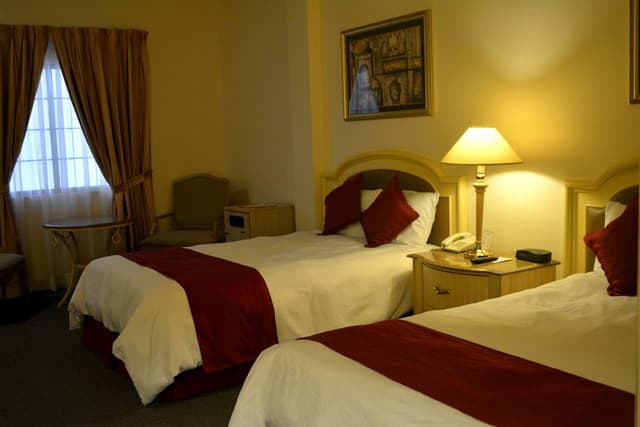 2 Double Beds, Non-Smoking, Continental Breakfast