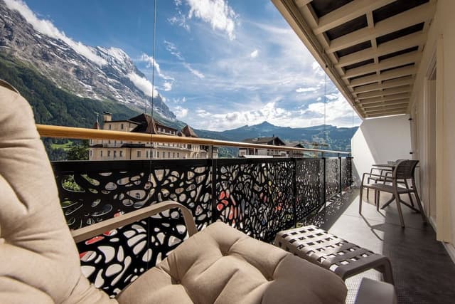 Deluxe double room Eiger View with balcony