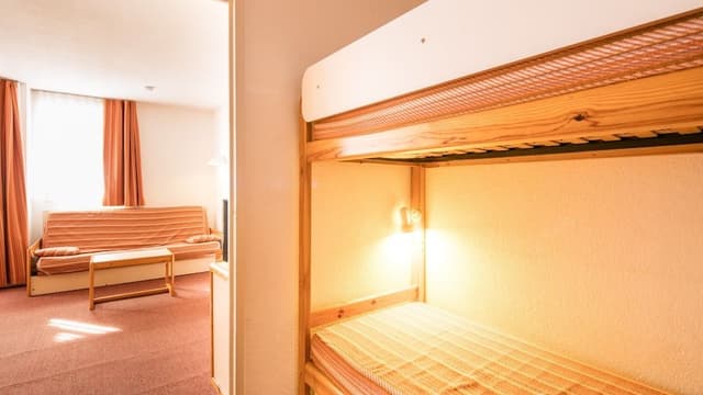 Studio 4 personnes avec coin nuit