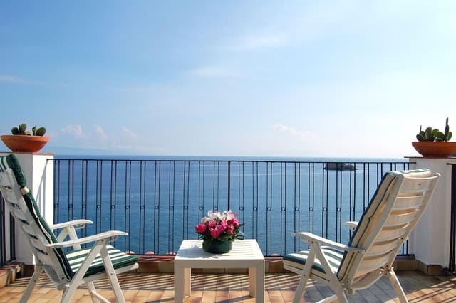 Superior Double Room Single Use, Terrace, Sea View