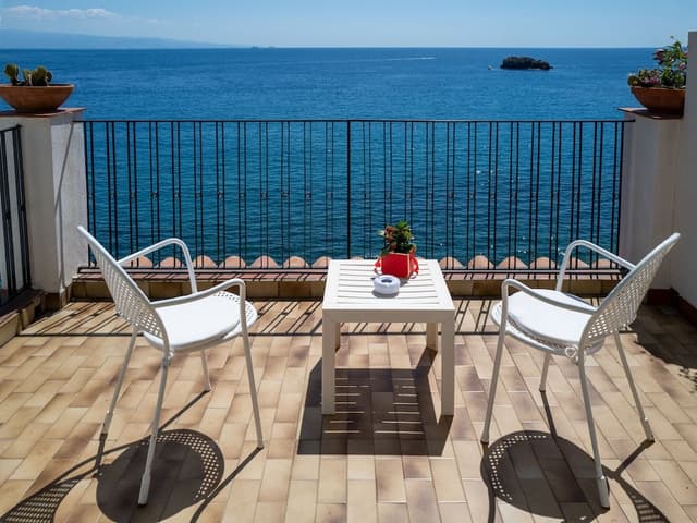 Superior Double Room Single Use, Terrace, Sea View