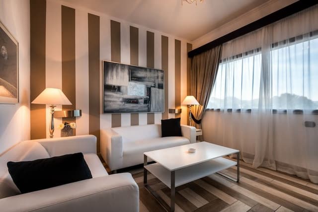 Suite, 1 Double Bed, Sea View