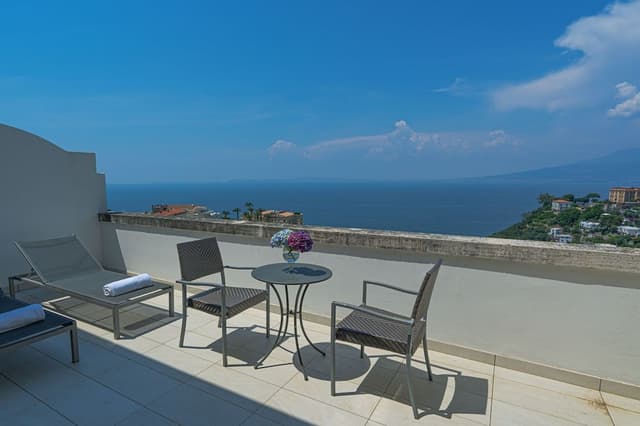Superior Double or Twin Room, Terrace, Sea View