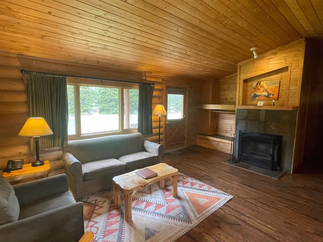 Two Bedroom Riverfront Cabin
