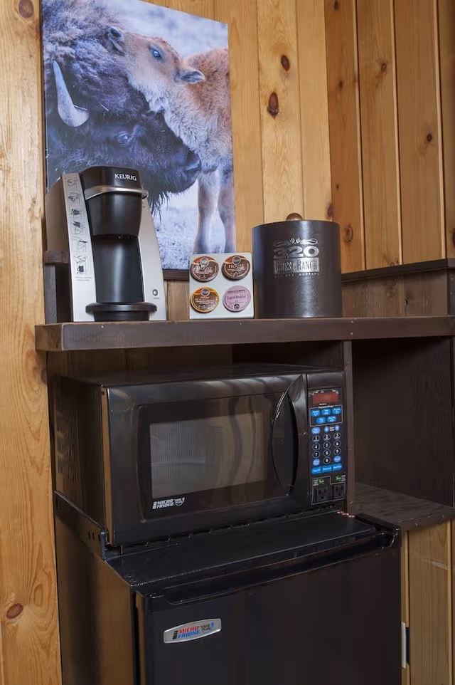 Deluxe One Room Cabin w/ 2 Queen Beds