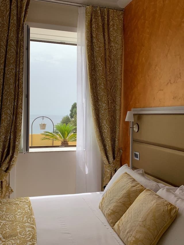 Deluxe Double or Twin Room, Terrace, Sea View