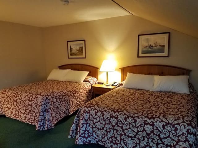 Standard Room, 2 Queen Beds features Skylight Window (3rd Floor Stair Access Only) No Pets Allowed