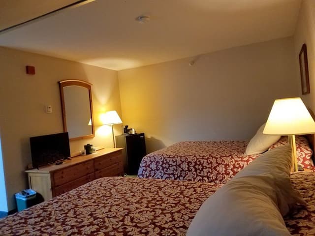 Standard Room, 2 Queen Beds features Skylight Window (3rd Floor Stair Access Only) No Pets Allowed