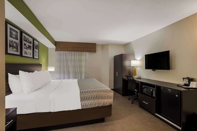 Suite, 1 Queen Bed, Non Smoking, Refrigerator & Microwave (Living Room;with Sofabed)