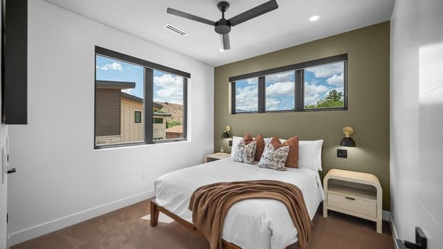 Luxury Villa, 2 Bedrooms, Balcony, Mountain View