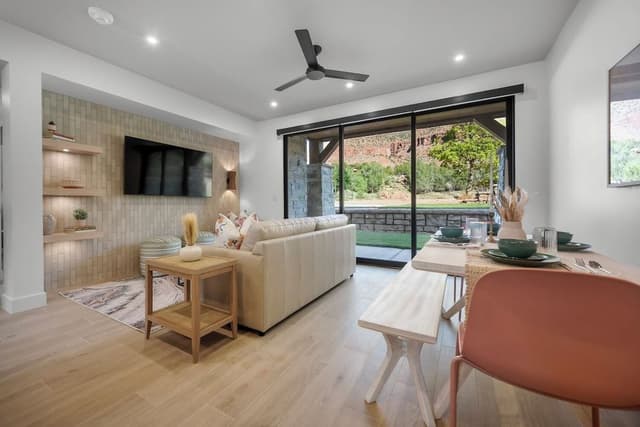 Luxury Villa, 1 King Bed with Sofa bed, Patio, Mountain View