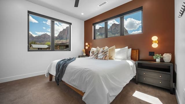 Luxury Villa, 2 Bedrooms, Balcony, Mountain View