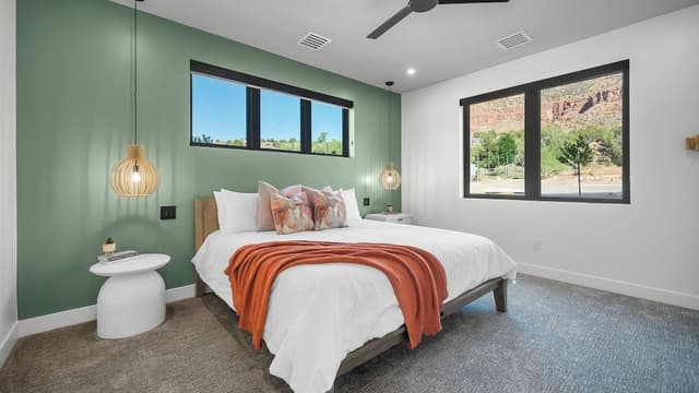 Luxury Villa, 1 King Bed with Sofa bed, Balcony, Mountain View