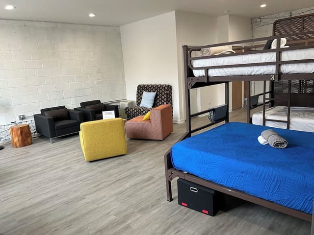 Traditional Shared Dormitory, Mixed Dorm (BOTTOM BUNK FULL SIZE FOR TWO )