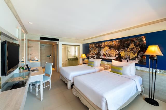 Room, 2 Twin Beds, Balcony, Sea View