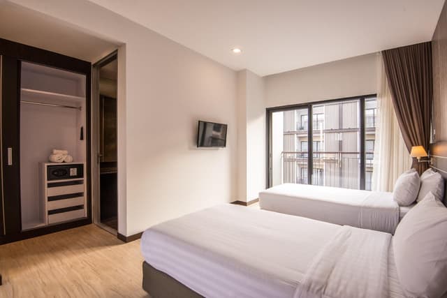 Superior Twin Bed with Balcony