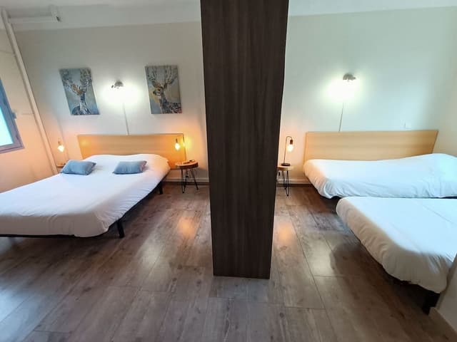 Family Quadruple Room, Multiple Beds, Partial Sea View