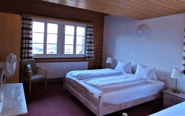 Classic Triple Room, Multiple Beds, Private Bathroom, Mountain View