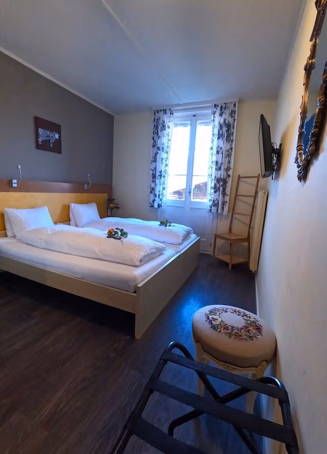 Classic Double or Twin Room, Balcony, Mountain View