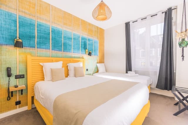 Triple Room, Courtyard View