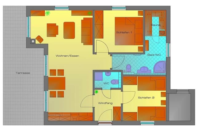 Deluxe House, 2 Bedrooms