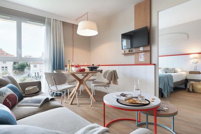 Appartement 4 personnes - 1 chambre - Vue jardin