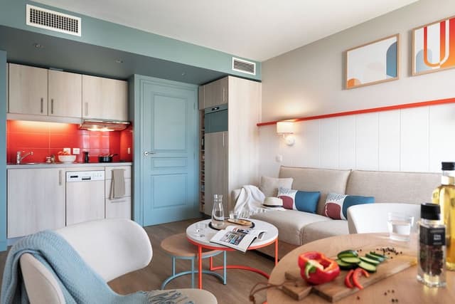 Appartement 4 personnes - 1 chambre - Vue jardin