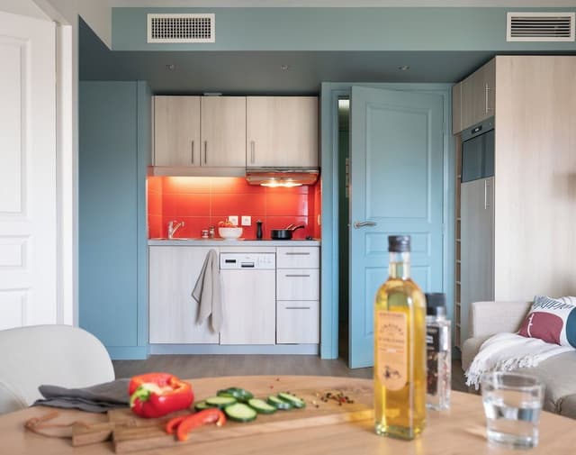 Appartement 4 personnes - 1 chambre - Vue jardin