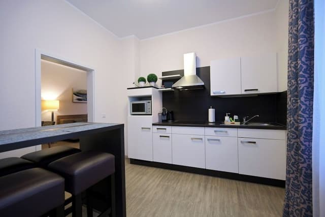Comfort Apartment, Kitchen, Annex Building (Wormser Str. 11)