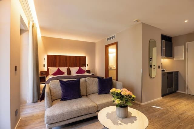 Deluxe Studio, 1 King Bed, Non Smoking, Garden View