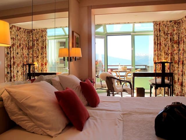 Deluxe Double or Twin Room, Balcony, Mountain View