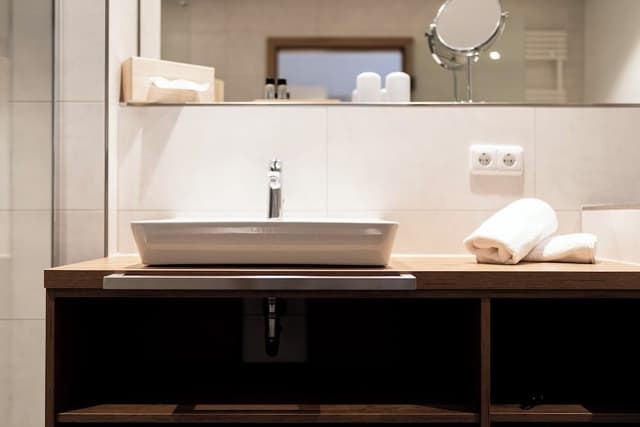 Superior Double Room, large bathroom, terrace
