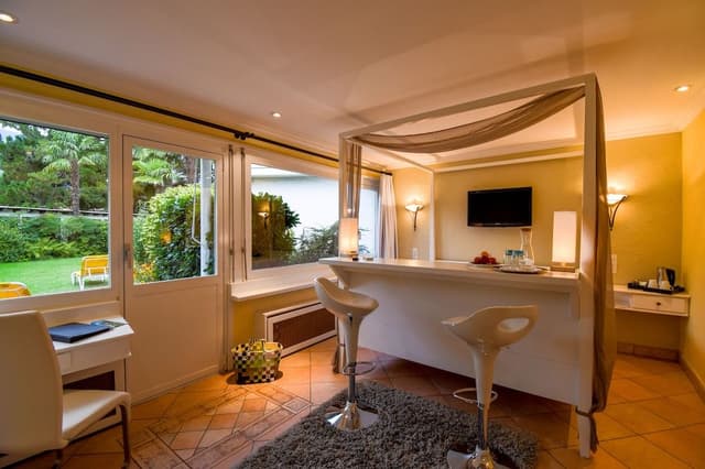 Standard Double Room, Terrace, Garden View