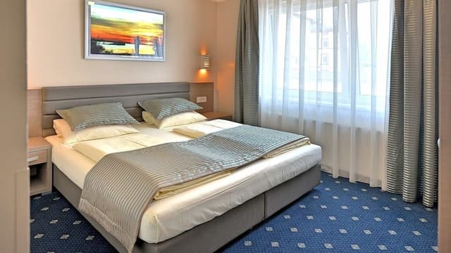 Business Double Room, 1 Queen Bed, Non Smoking, Courtyard View (French)