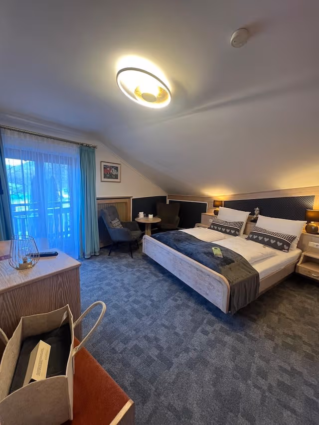 Comfort Double Room, Balcony, Garden View