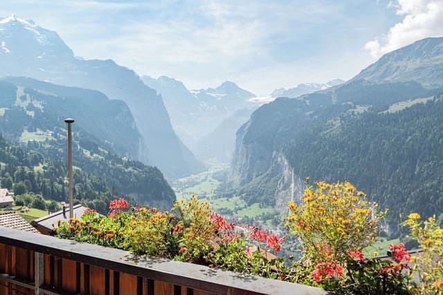 Twin Room, Balcony, Mountain View