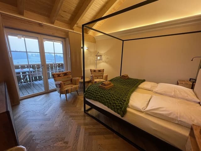Double Room, Balcony, Mountain View