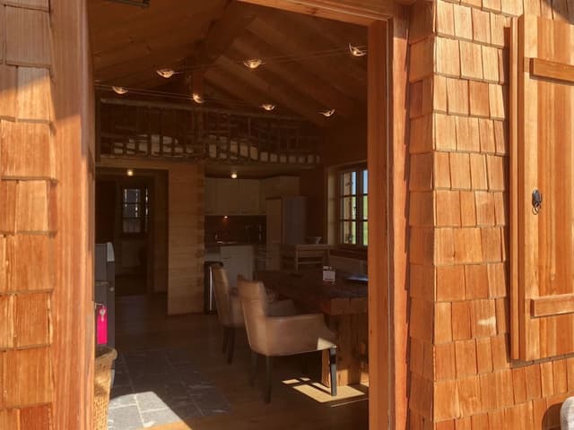 Luxury Chalet, 1 Bedroom, Fireplace, Pool View