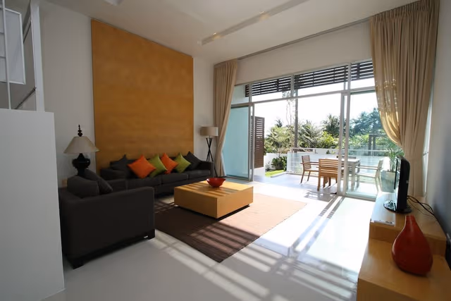 Two Bedroom Duplex Garden View