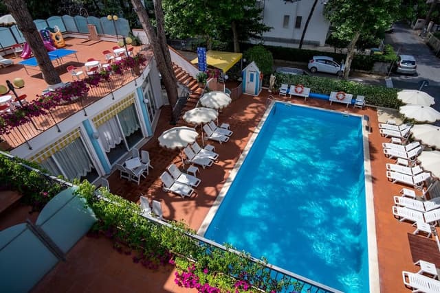 Comfort Quadruple Room, Pool View