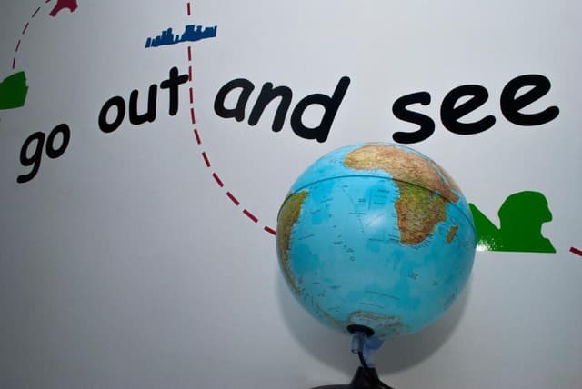 Themed Twin Room - Around the World