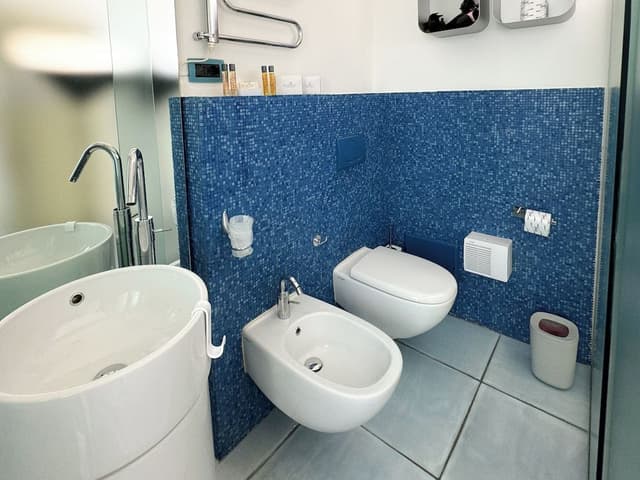 Comfort Double Blue Room, Balcony, City View