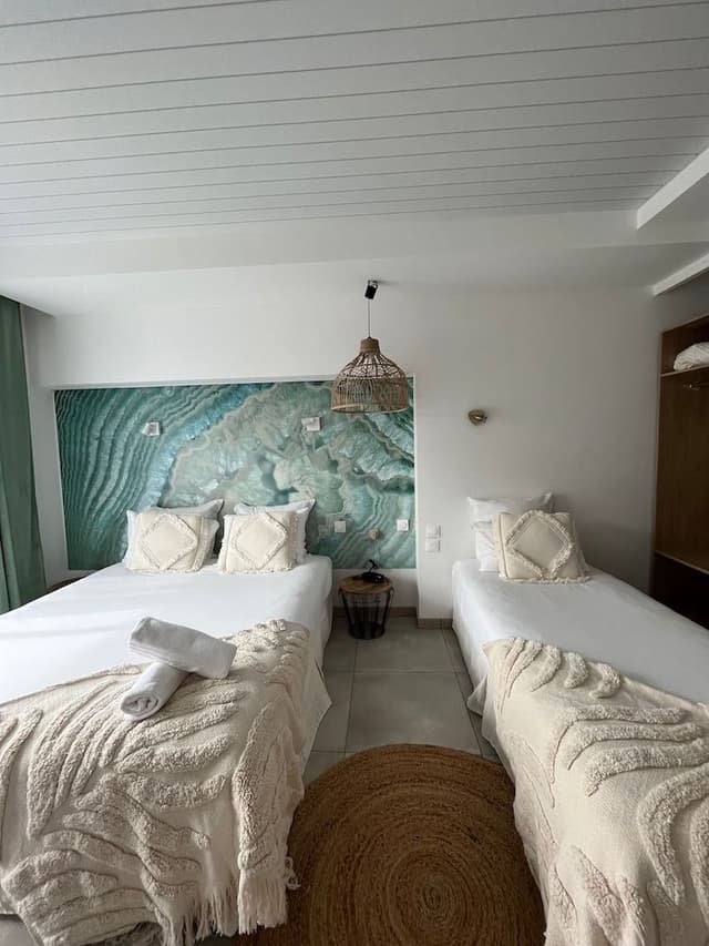 Chambre Triple Signature, plusieurs lits, Terrasse