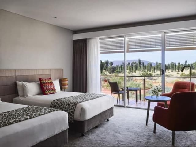 Desert Deluxe Room Request Two Double Beds