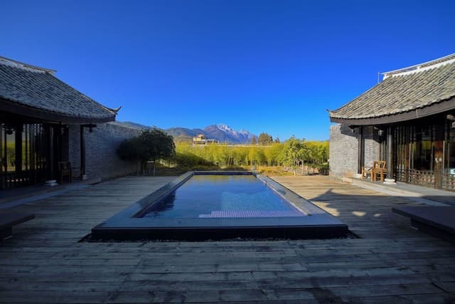 Three Bedroom Mountain View Pool Villa,Jet pool must heated 4-6 hours prior use,in-villa pool closed