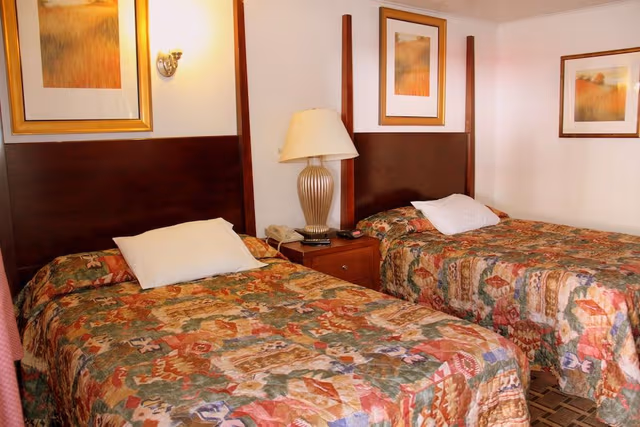 Two Double Beds
