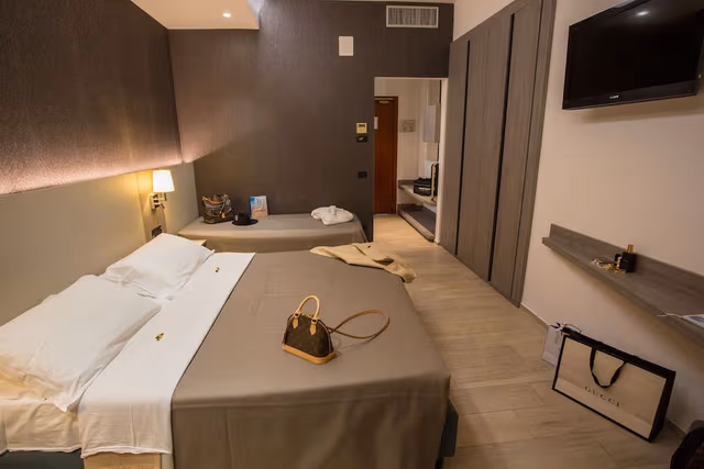 Standard Double Room Single Use, Balcony, Sea View
