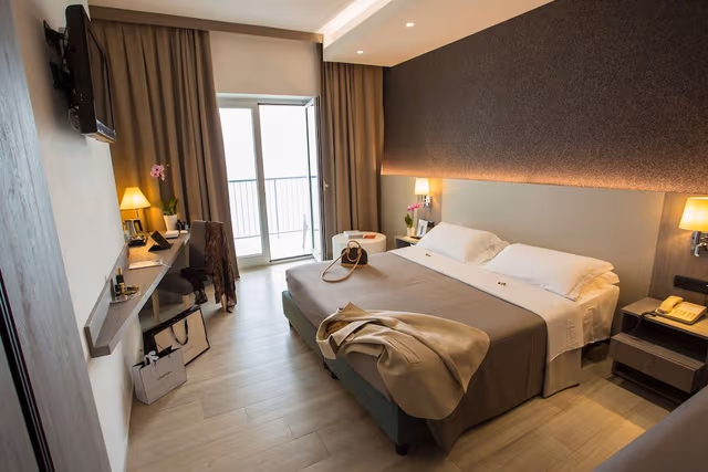 Standard Double Room Single Use, Balcony, Sea View