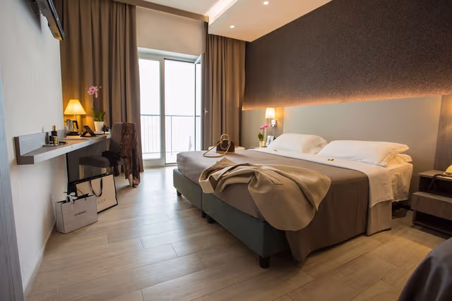 Standard Double Room Single Use, Balcony, Sea View